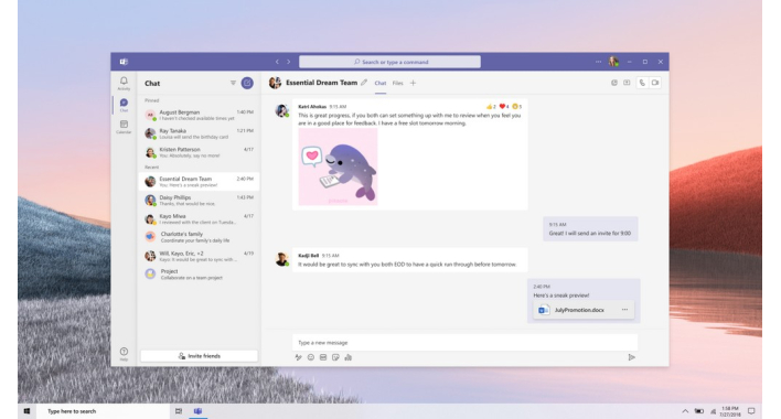 Microsoft представила Teams Essentials для малого бизнеса
