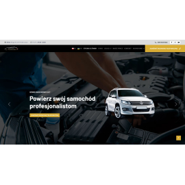 Excellent Service — сайт для автосервісу у Варшаві