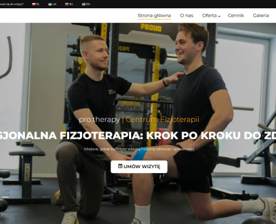 Pro.therapy — фізіотерапія, Варшава