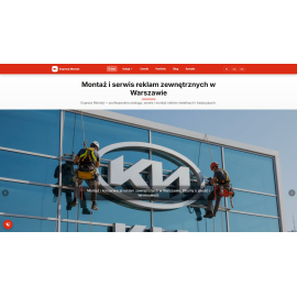Express Montaż — мультимовний сайт для монтажу реклами