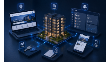 Digital-рішення для нерухомості: сайт, CRM і застосунок в одній екосистемі