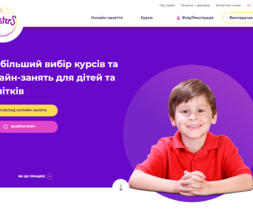Сервис онлайн-обучения для детей KidsterS