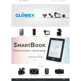 Корпоративный сайт Globex