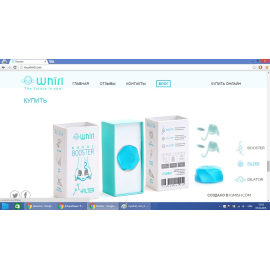 Сайт компании MyWhirl