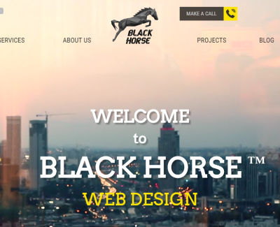 Black Horse создание и разработка сайтов