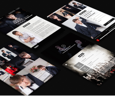Создание Landing Page для певца 