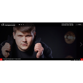 Промо-сайт певца Александр Порядинский