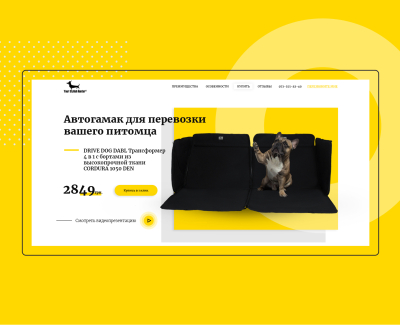 Продающий Landing Page | Автогамак