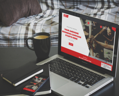 Одностраничный сайт для Consulting Company