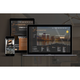 Корпоративный сайт для компании SVPMASTER