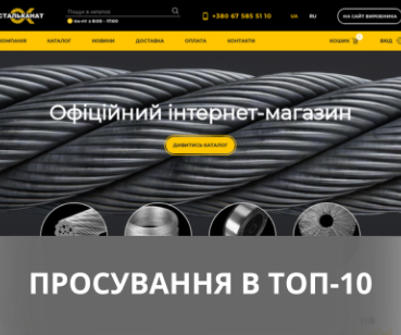 Кейс по SEO-продвижению интернет-магазина Стальканат