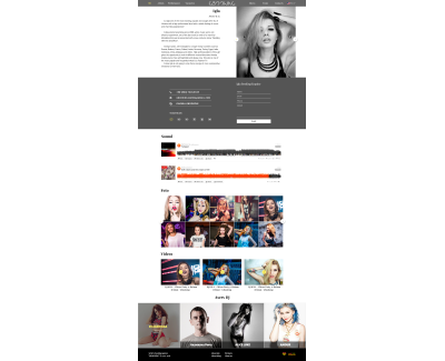Artist's booking agency 