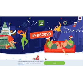 Промо лендинг для финансовой компании