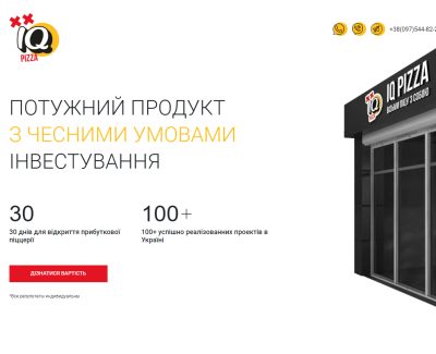 Франшиза IQ pizza