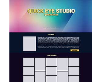 Landing Page для фотографа