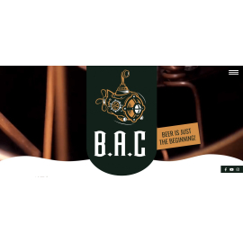 Сайт пивоварни B.A.C