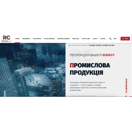 Корпоративный сайт для компании Ресурс Групп