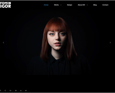 FOMIN Photography MotoCMS-based Website
