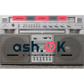ash.ØK MotoCMS-based Website