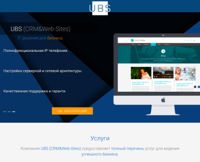 UBS (CRM&Web-Sites)