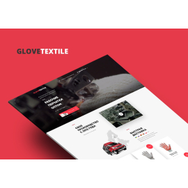 Landing page для Glovetextile