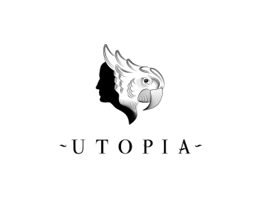 Utopia — логотип та фірмовий стиль для кафе в Одесі