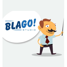 Сайт веб-студии Blago-studio