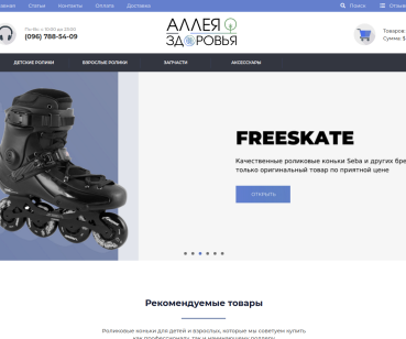 Продвижение интернет-магазина роликовых коньков