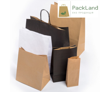 Создание сайта для магазина эко пакетов — Packland
