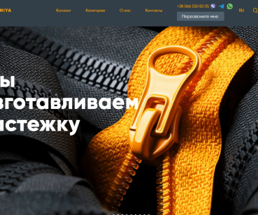 SEO-оптимизация сайта для национального производителя молний MOLNIYA