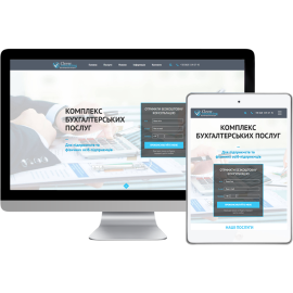 Сайт для бухгалтерского агентства Clever consulting