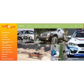 SupDec Graphix – интернет-магазин наклеек на автомобили.