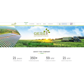 GESS International - сайт компании