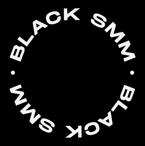 Black SMM agency logo