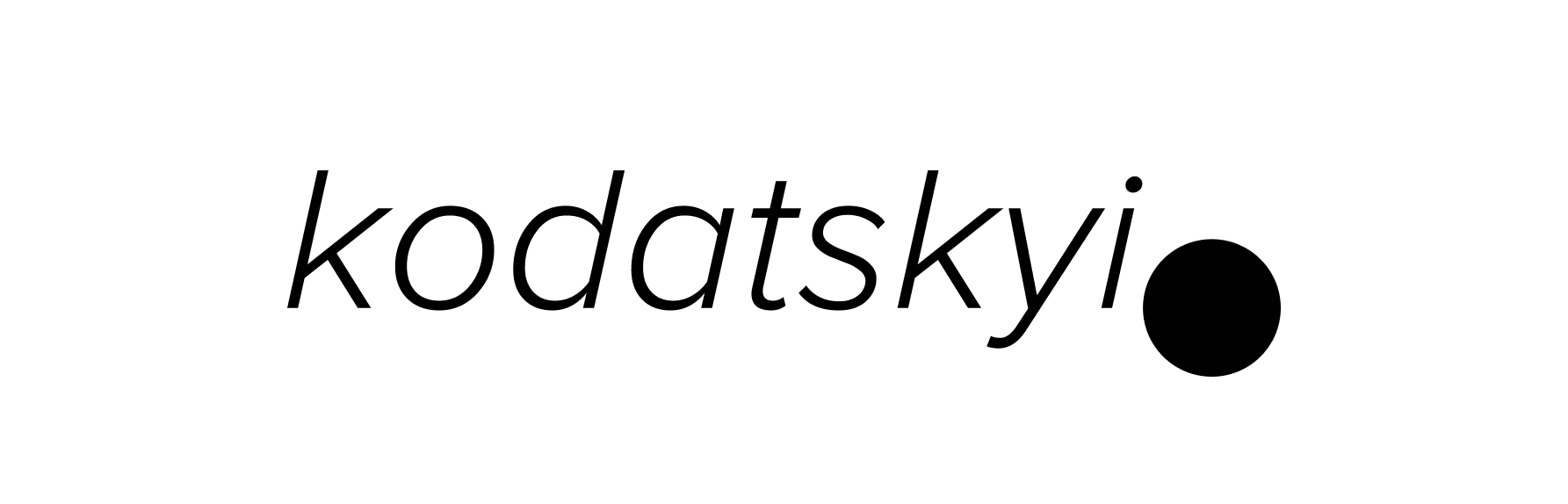 kodatskyi web production logo
