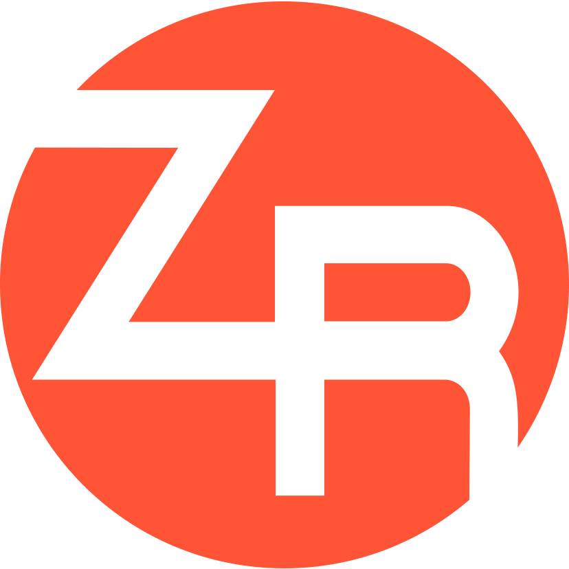 ZR code logo