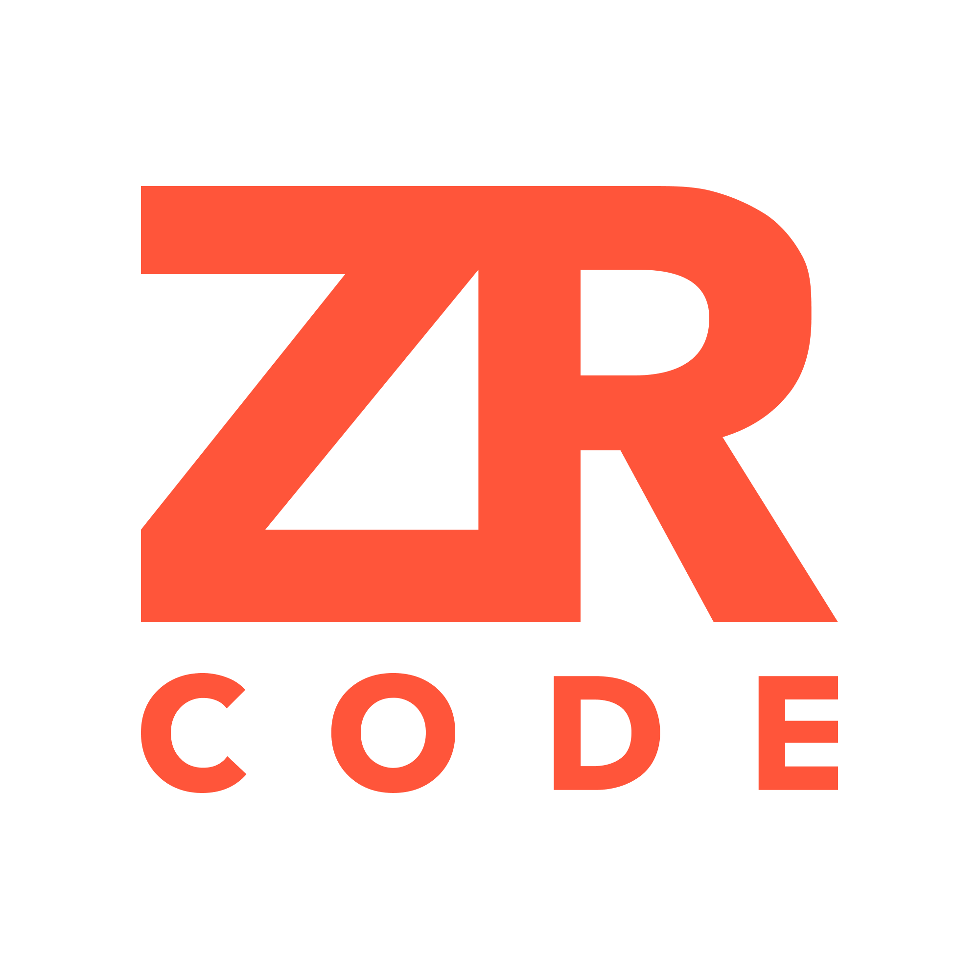 ZR code logo
